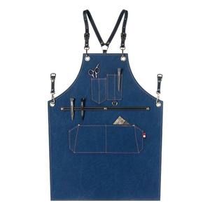 Tablier de barista en cuir avec logo personnalisé, tabliers en toile pour boulangerie, pour hommes, fabriqués par RIMZA INDUSTRIES - Product Image 5