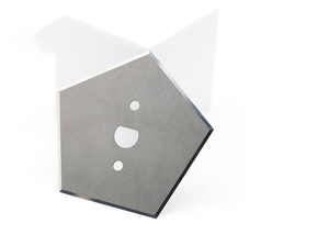 Cuchillas de Carburo Pentagonales para Corte, Cuchilla de Corte No Estándar para Fibras Sintéticas, Películas y Cintas, Cuchilla para Máquina de Corte - Product Image 2