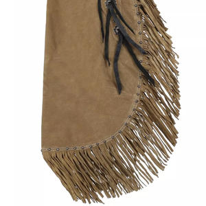 Custom Made Suede Leather <b>Chaps</b> Straight Best Quality Solid Color Equestrian Product <b>Chaps</b> Full Mini Horse <b>Riding</b> Equipment <b>Chap</b> - Product Image 2