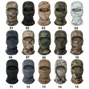 Pasamontañas de Camuflaje Unisex – Máscara Facial Completa para Esquí, Ciclismo y Caza |   Forro de Casco Transpirable, Protector de Cuello, Bufanda Multicam - Product Image 4