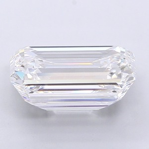 Diamant blanc de laboratoire de qualité supérieure, 4,99 carats, couleur D, clarté VS2, taille émeraude, polissage excellent, pour la fabrication de bijoux fins, vente en gros. - Product Image 2