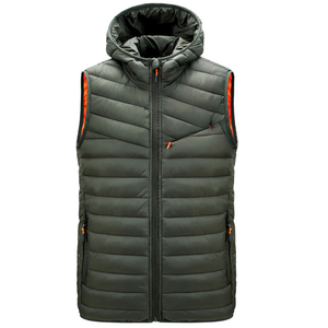 <b>Men's</b> High Quality Fashionable Winter Down Puffer <b>Vest</b> Sleeveless Jacket for <b>Men's</b> Puffer <b>Vest</b> for <b>Men's</b> - Product Image 2