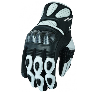 Gants de moto en cuir de qualité supérieure pour motocross, protection rigide en fibre de carbone, respirants, compatibles écran tactile, pour usage extérieur - Product Image 6