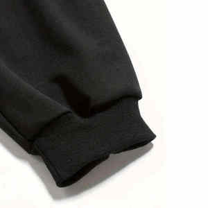 Sudadera con Capucha para Hombre, Diseño Color Block, Manga Larga, Casual, con Cordón Ajustable, Bolsillos Laterales, Transpirable, Secado Rápido, Resistente al Viento, 100% - Product Image 4