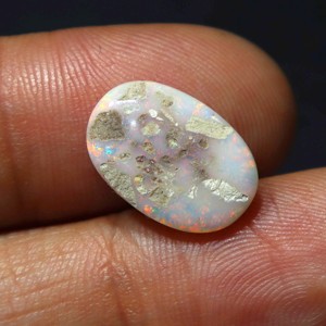 3 Carat Natural Australian Opal Solid Coober Pedy Loose Gemstone Good A+++ Multi <b>Fire</b> Handmade for Jewelry Making <b>Stone</b> - Product Image 5