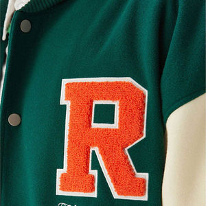 Chaqueta Varsity de Moda para Hombre, Mezcla de Lana, Estilo Letterman, Chaqueta de Béisbol, Abrigo de Invierno, Logotipo Personalizado, Ropa de Calle, Prendas Exteriores para Hombre - Product Image 4