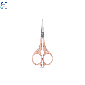 กรรไกรปักลายแบบกำหนดเองพร้อมด้ามจับสวยงาม กรรไกรสแตนเลส กรรไกรปักผ้า - Product Image 5