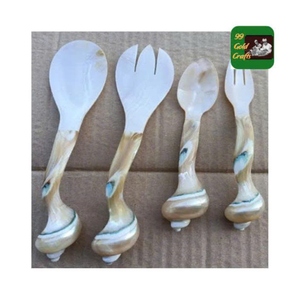 Cuillère en nacre vietnamienne, vaisselle artisanale haut de gamme, accessoire de table, commandes en gros - Product Image 6