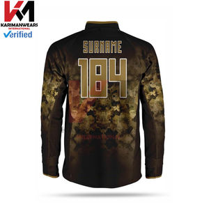 Maillot d'équipe de paintball en tissu extensible léger avec graphismes sublimés, coupe ajustable et design confortable pour les jeux en extérieur - Product Image 6