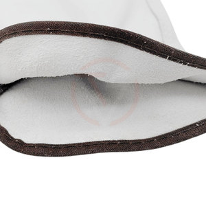 Wholesale Price Working Gloves Finger Protective Working Gloves For Online Sale Customized Leather Leather Safety Gloves - Product Image 4