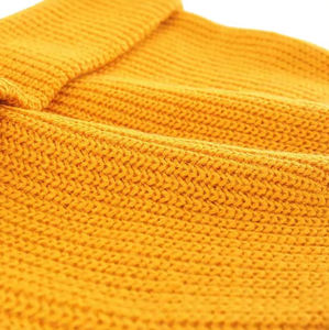 Custom Branding Winter Hand-Knitted Acrylic <b>Beanie</b> with Embroidery Cuffed Design for <b>Men</b>-Warm Solid Pattern Wholesale Available - Product Image 6