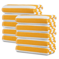 Luxury Turkish Sand Free Cotton Pool & Bath Towels Quick Dry Extra Large