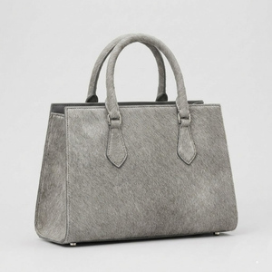 Bolso de Hombro de Cuero con Asa Superior y Bolsillo para Teléfono, Bolso de Mano Elegante Vintage de Moda para Dama con Forro de Cuero - Product Image 1