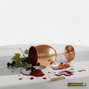 Copa de Vino de Cobre de Lujo ONELYF, Ecológica, Irrompible, Apta para Lavavajillas, Mantiene el Vino Frío, Capacidad <200ml, Ideal para Fiestas - Product Image 3