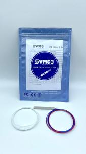 Divisor Óptico de Fibra SYMCO 1x2 de 2 Vías, Divisor PLC de 0.9 mm, Distribución Óptica Pasiva de 1260-1650 nm para Redes FTTH - Product Image 1