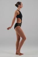 Combinaison Femme Taille Unique Personnalisée, Costume de Ballet pour Adultes, Tenue de Performance, Colorée, pour Pole Dance, Scène, en Spandex/Nylon, Imprimé Pailleté