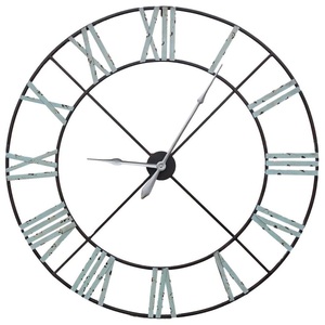 Trendy Wall <b>Clocks</b> Designs Best Indoor Decor Living Room Home And Office Wall Design Large <b>Clock</b> With Metal & Wooden Combo - Product Image 1