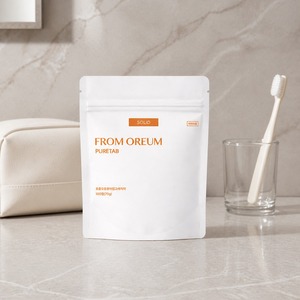 [FROM OREUM] Recharge de dentifrice solide Journey Oral Care pour le brossage quotidien – Produit de voyage et de soins personnels en vente au détail - Product Image 1