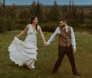 Wholesale Custom Flare Sleeve Full Ruffle White Maxi Natural Tiered Gauze <b>Boho</b> Chic Evening Beach Organic Cotton Eco-Friendly - Product Image 6