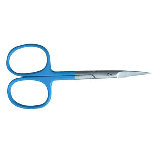 Tijeras de Manicura Profesionales de Acero Inoxidable con Punta Recta de Goma y Logotipo Personalizado, Herramienta de Alta Calidad para Salón de Belleza - Product Image 3