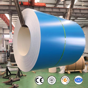 Bobina de Acero Galvanizado Prepintado PPGI, Código de Color Blanco 9016, 0.4mm, PPGL en Bobinas de Acero, Acero con Recubrimiento de Color PPGI - Product Image 5