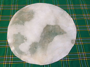 Piel Natural de Cabra/Vaca para Tambor Bodhrán, Piel para Banjo, Piel para Tambor de Caja, Piel Genuina Natural de Cabra/Vaca para Tambor - Product Image 3