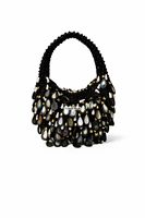 Sac à main de soirée perlé fait main pour femme, couleur personnalisée, pochette de fête, faible MOQ, vente en gros