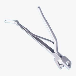 Coupe-oreilles professionnel en acier inoxydable forgé de 10 pouces, durable, réutilisable, réglable, de forme circulaire, pour usage vétérinaire (porcs, moutons, bovins, chèvres) - Product Image 2