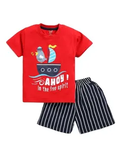 Children Clothing Toddler boys fashion 2 Piece Sets Shorts Pants Outfits Set kids clothing wholesale Kid boys Clothes Floral