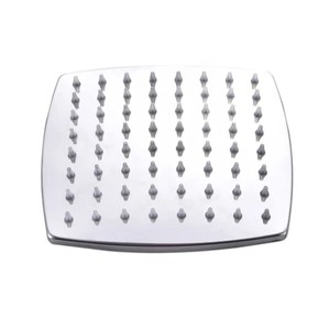 Ducha de Techo Curva de Acero Inoxidable 304 Sin Brazo |   Cabezal de ducha cuadrado para baño con acabado cromado, tamaño 8 x 8 pulgadas - Product Image 4