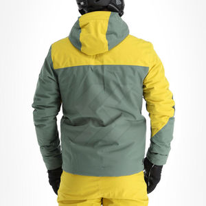 Chaqueta de Esquí para Hombre, Nueva Colección 2026, Venta al Por Mayor, Color Sólido, Cuello Alto Informal, Logotipo Frontal, Resistente, Personalización OEM - Product Image 2