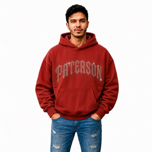 Sudadera con Capucha Personalizada para Hombre, Tejido de Felpa Lavado con Pigmentos, Proveedor de Ropa al por Mayor de Marca Privada para Marcas Estadounidenses, Británicas y Europeas - Product Image 6