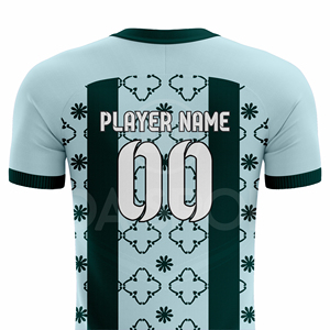 ชุดฟุตบอลสั่งทำพิเศษ คุณภาพสูง ระบายอากาศได้ดี แห้งเร็ว ป้องกันแบคทีเรีย ผ้าสแปนเด็กซ์/โพลีเอสเตอร์ เสื้อและกางเกงขาสั้น ชุดเซ็ต ผู้ผลิต OEM ODM - Product Image 5