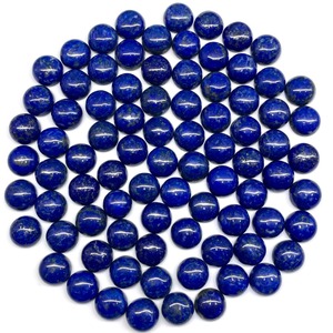 Cabochon rond en lapis-lazuli naturel 11 mm, pierres de lapis-lazuli en vrac, prix de gros, lot en vrac pour la fabrication de bijoux - Product Image 1