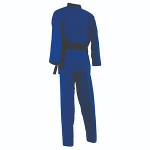 Uniforme de Artes Marciales de Taekwondo de Poliéster/Algodón Duradero y Cómodo, Transpirable, de Secado Rápido, con Logotipo Frontal, Unisex, Tallas Personalizables - Product Image 3