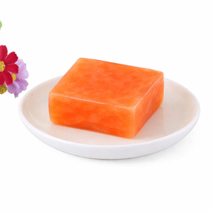 Nueva Llegada, Jabón Facial Sólido de Papaya Orgánico al por Mayor, OEM, para Limpieza Básica, Blanqueamiento e Hidratación, Marca Privada, Proveedor al por Mayor - Product Image 4