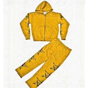 Conjunto Deportivo Personalizado para Adultos, Sudadera con Cremallera y Pantalones Deportivos, Felpa de Algodón, Ropa Deportiva Estampada, Traje de Entrenamiento, OEM al por Mayor - Product Image 1