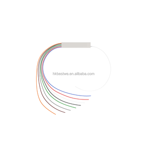 ตัวแยกไฟเบอร์ออปติก PLC 1x8 สำหรับโรงงานขายส่ง ไม่มีคอนเนคเตอร์ ความยาวคลื่น 1260-1650 นาโนเมตร ใช้งานได้กับ FTTX/LAN - Product Image 2