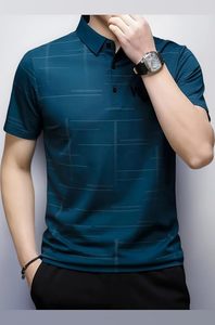 Polo de punto estampado, tela de alta calidad, secado rápido, absorción de humedad, diseño ajustado. - Product Image 4