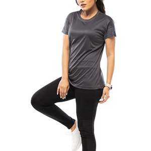 Camisetas de algodón de alta calidad, transpirables, de manga corta para damas, nueva llegada, camisetas casuales de manga corta para mujer de verano - Product Image 5