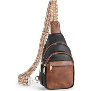 Piccola Borsa a Tracolla in Pelle per Donne, Marsupio, Borsa Messenger da Viaggio - Product Image 1