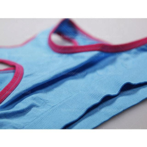 Racerback Sports Bra Women Yoga Bralette Wireless Crop <b>Top</b> Ribbed Band Breathable Gym Fitness Activewear - Product Image 4