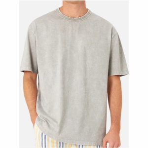 T-shirt for men 240 Gsm Cotton t Shirt <b>Blank</b> High Quality Oversize Heavy <b>Weight</b> Unisex Tshirt Custom logo Printed - Product Image 3