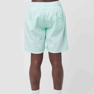Shorts de sport double couche pour hommes, style urbain, écologiques, respirants, à carreaux, anti-transpiration, longueur personnalisable - Product Image 4