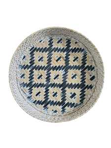 Juego de 2 Cestas Decorativas de Bambú Tejidas a Mano, Decoración Rústica Wabi Sabi para Colgar en la Pared, Proveedor de Decoración para el Hogar - Product Image 4