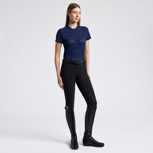 Camiseta de Equitación Elástica en 4 Direcciones de Alta Calidad, Camiseta Deportiva, Camiseta de Competición, Polo en Tejido Técnico Suave al Tacto - Product Image 3