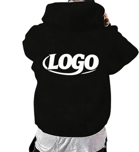Sudadera con Capucha de Gran Tamaño para Hombre, 50GSM, Mezcla de Algodón, con Logotipo Personalizado, Estilo Urbano, Venta Caliente - Product Image 6