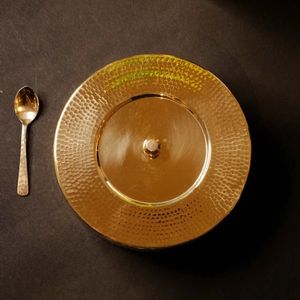 Boîte à épices en laiton doré de style traditionnel moderne, personnalisée, faite à la main, outils et gadgets de cuisine, boîte de rangement pour épices indiennes Masala en métal - Product Image 3