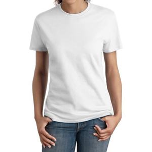 Wholesale Cotton Women's T-Shirt Casual Short Sleeve OEM ODM T-Shirt Eco-Friendly <b>Cheap</b> price OEM Custom Color Size and Logo - Product Image 5