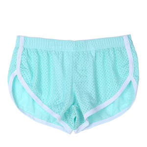 Shorts de Playa Color Rosa Intenso, 100% Poliéster, Malla, Hasta la Rodilla, Talla Grande, Corte Holgado, Transpirables para Hombre - Product Image 1